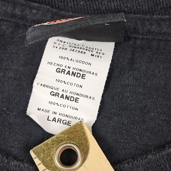 Harley-Davidson T-Shirt Men's L USA Motorcycle Uncle Sam Dalton GA Skull America - Picture 5 of 7